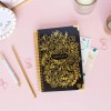 bloomdailyplanners bloom daily planners Contact Book, Gold Embroidery