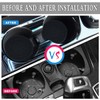 2 Pack Car Coasters for Cup Holder, 2.75 Inch Universal