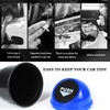 JUSTTOP Car Trash Can with Lid, Mini Leakproof Car Cup