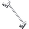 BRIGHT SHOWERS Brass Shower Head Extension Arm for Rain and