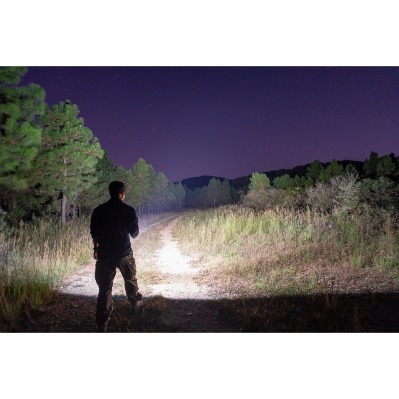 Olight Arkfeld Pro Orange CW Amercian Flag, LED Light/UV/Green Beam,