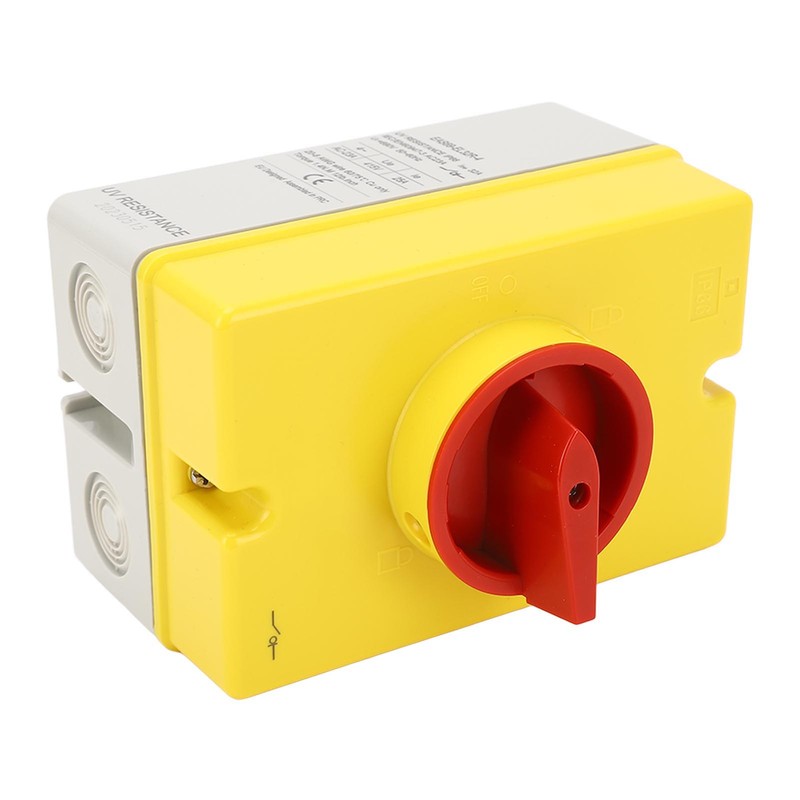 Solar Disconnect Switch 4P 415V 25A PV Isolator Switch IP66