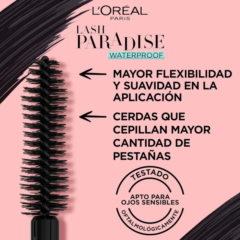 Máscara de pestañas L'Oréal Paris Voluminous Lash Paradise Waterproof 0.25