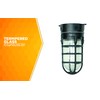 Woods L1706BLK Vandal Resistant 150W Incandescent Security Light, Ceiling Mount,