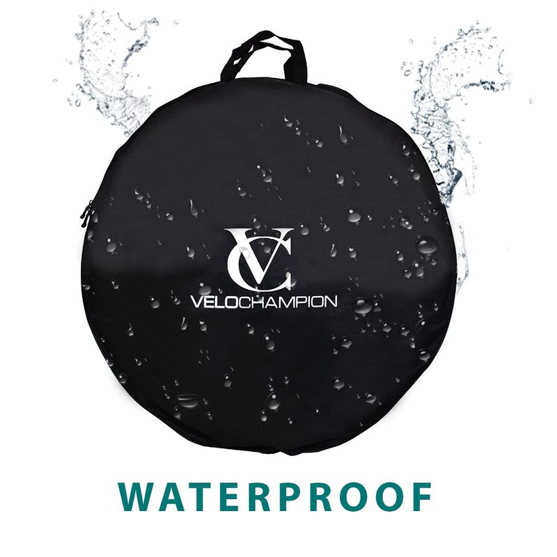 VeloChampion Waterproof Bicycle Wheel Bag with Easy Grip Handle Long