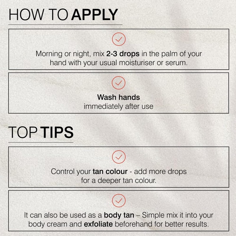Dr Sebagh Self-Tanning Drops Travel Size- Streak-Free, Scent-Free and Sun-Free