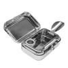 Tuxihapp Mini Portable Ashtray, Carry-on Windproof Car Ash Tray with