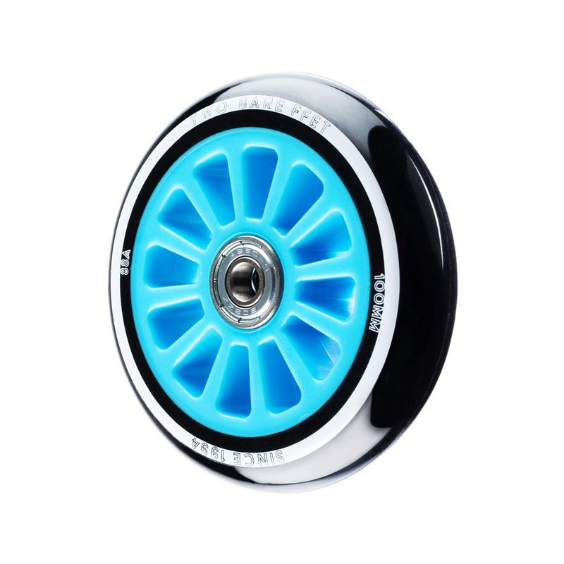 TBF Stunt Scooter Wheels - ABEC 9 Bearings Blue (Pair)