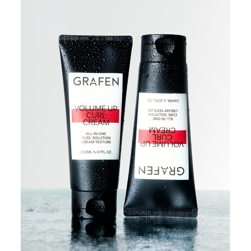 Graphene Volume Up Curl Cream Large Capacity Pack 450ml (150+150+30*5)