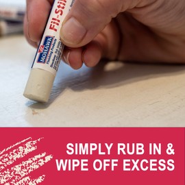 MOHAWK Finishing Products Fill Stick (Fil-Stik) Putty Stick for Wood Repair (Mission Wall KMC)- Rub On Semi-Soft Wax Filler Stick