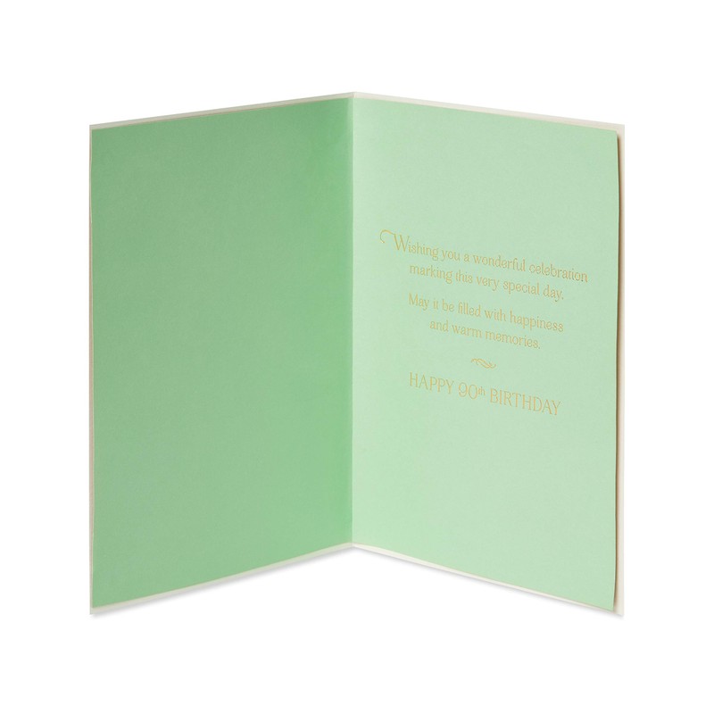 Papyrus 90th Birthday Card (Warm Memories)