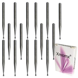 Xmomx 15pcs Diamond Engraving Tip Bit Replacement Electric Micro Engraver Pen for Carving Stone, Jewelry, Glass, Metal, Ceramic, Plastic, Wood