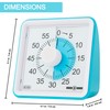Temple 60-Minute Visual Timer- Clock Timer for Kids- Time Management