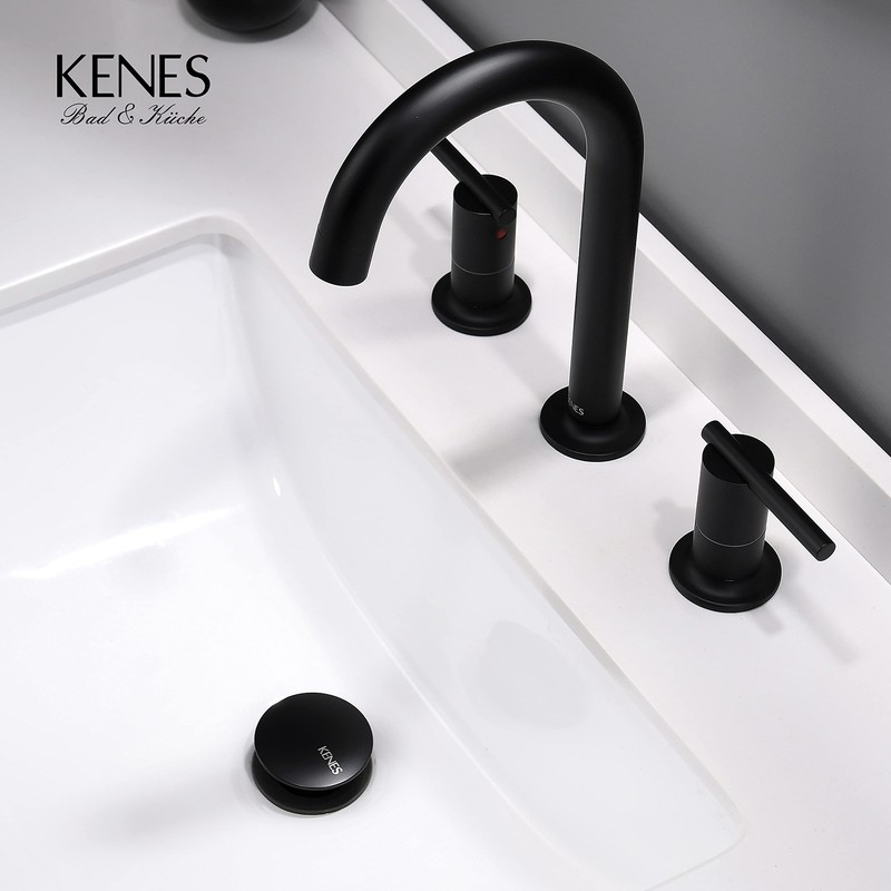 KENES Universal Pop-Up Drain Fitting for Washbasin/Sink, Sink Plug Pop