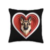German Shepherd Heart Cute GSD Puppy Dog Lover or Pet