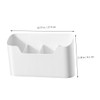 OHPHCALL 1Set Hanging Storage Basket Wall Mounted Organizer Box for
