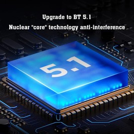 Lenovo ThinkPlus LP11 Bluetooth Headphones with Microphone, Wireless Bluetooth 5.1, IPX5 Waterproof, 30H Playtime (Black)