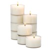 Clear Cup Tea Light Candles Unscented 6 Hour Long Burning
