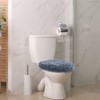 Kingdder 3 Pcs Toilet Lid Cover for Bathroom, Machine Washable,