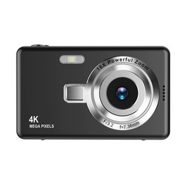 Cross-Border ccd high-Definition 4K Pixel Digital Camera, Student Beginner mini Compact Camera, Home Shooting Camera