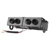 Duokon Car Defroster, Iron Car Heater Defogger Auto 4 Hole