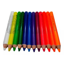 Aipmoman 36 Delineadores Delgado Fluorescentes 12 Colores Glow Brilla