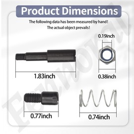 5140008-16 Planer Hardware Bag Compatible with DeWalt DW7351 DW735X Tool Table
