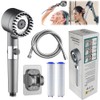 German Multifunctional Massage Shower, Handheld High Pressure Shower Head,Massage And