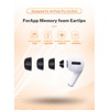 [SML-3 Pairs] KBEAR Memory Foam Replacement Ear Tips for AirPods