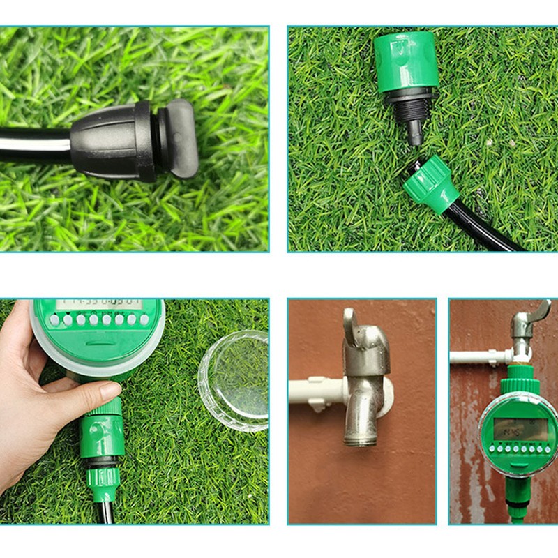 20M 4/7 Hose Garden Irrigation System Automatic Drip Irrigation Kit