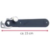 Westmark Lever Can Opener, with Bottle Opener, Length: 14.9 cm,