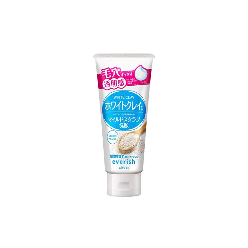 Utena Everish White Clay Face Wash - 145g