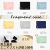 LEOLEO Thin Card Holder, Coin Purse, Fragment Case, Unisex, Key