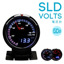 Deporacing Additional Meter SLD Series Voltmeter Deporacing 2.4 inches (60 mm) [SLD-Voltage]