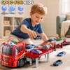 Firetruck Toys 3-5 Years Old, Fire Truck Car Carrier Toy