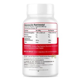 Arándano Orgánico Organic Side 60 Caps Organicside