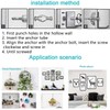 ANBOO Set of 100 expansion dowels, hollow wall dowels, suitable