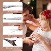 Hair Clips for Rollers,Pin Curl Clip,Metal Duck Billed Hair Clips