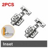 304 Stainless Steel Soft Close Cabinet Hinges – Hydraulic Concealed