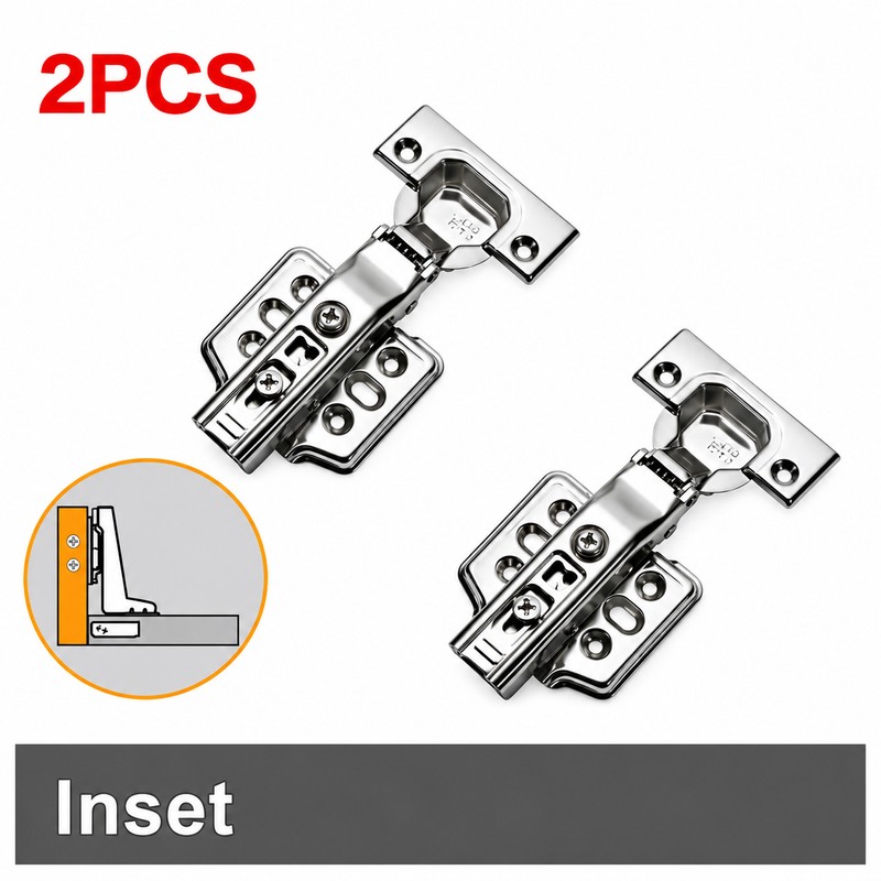 304 Stainless Steel Soft Close Cabinet Hinges – Hydraulic Concealed
