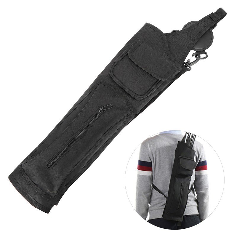 Universal Carbon Glass Fiber Arrows Case Canvas Quiver Backpack Type