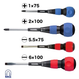 BALL GRIP Screwdriver 4PC. Set