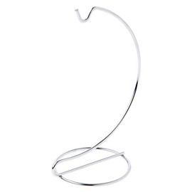 PlyMor Simple Silver Ornament Stand (3 Pack), 6" H x 2.625" W x 2.625" D