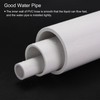sourcing map 1 1/4 Inch PVC Rigid Tube Round Pipe