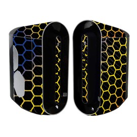 MightySkins Carbon Fiber Skin Compatible with Alienware Aurora R11 Gaming Desktop - Primary Honeycomb | Protective, Durable Textured Carbon Fiber Finish | Easy to Apply | Made in The USA