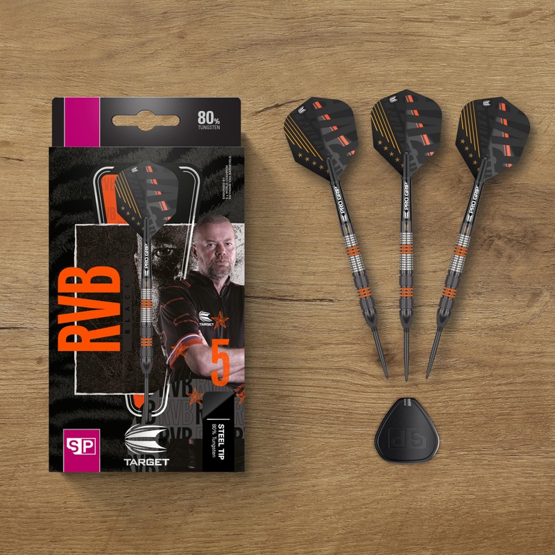 Target Darts Raymond Van Barneveld RVB 80 Black G2 23G