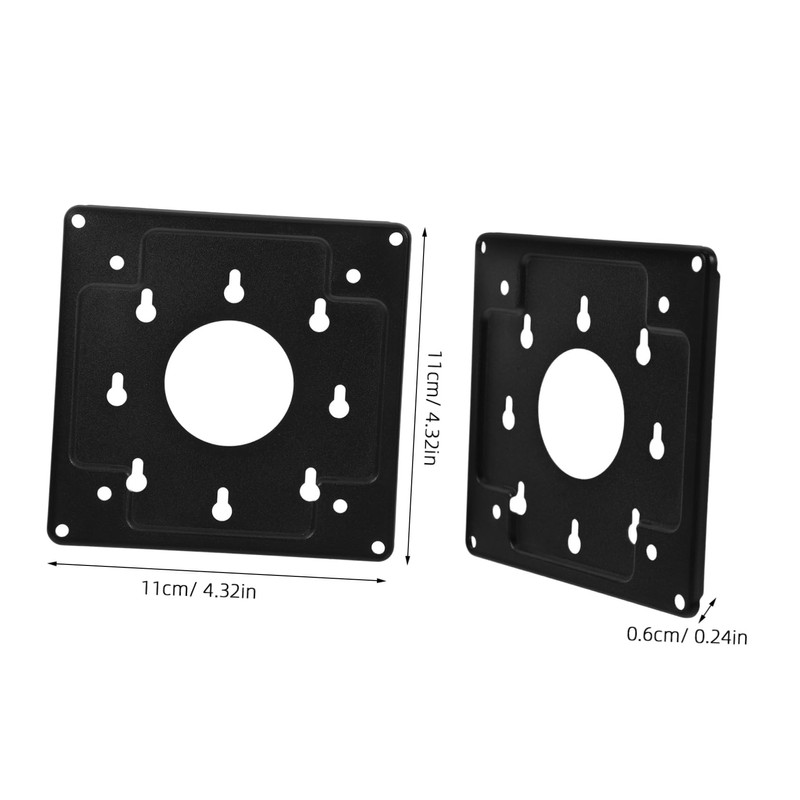 Tofficu 1set System Mounting Bracket for Mini Pc Monitors Mounting