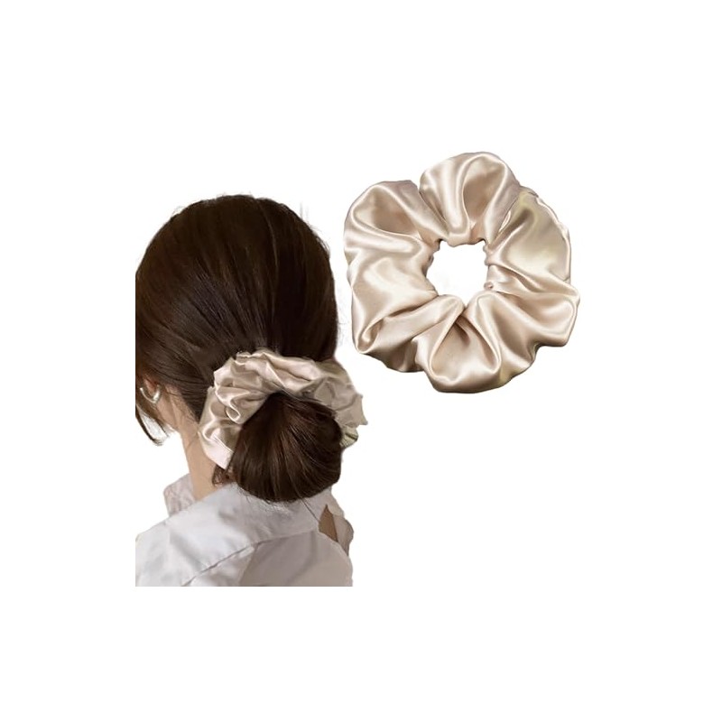 Scrunchie Hair Rubber 100% Natural Silk Hair Elastic Hair Elastic