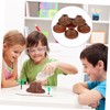 SUPVOX 6pcs Mini Volcano Models DIY Science Project Kit Erupting