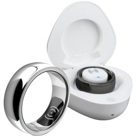 Smart Ring Android Smart Ring iOS Fitness Tracker Pedometer Women's Smart Rings for Men Sleep Tracker Fitness Ring Tracker Heart Rate Sleep Ring Silver Gold Activity Trackers Calorie Counter